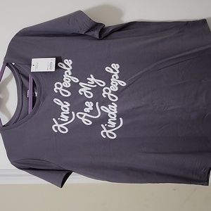 SONOMA Short Sleeve Dusty Purple Graphic T-shirt Size XXL